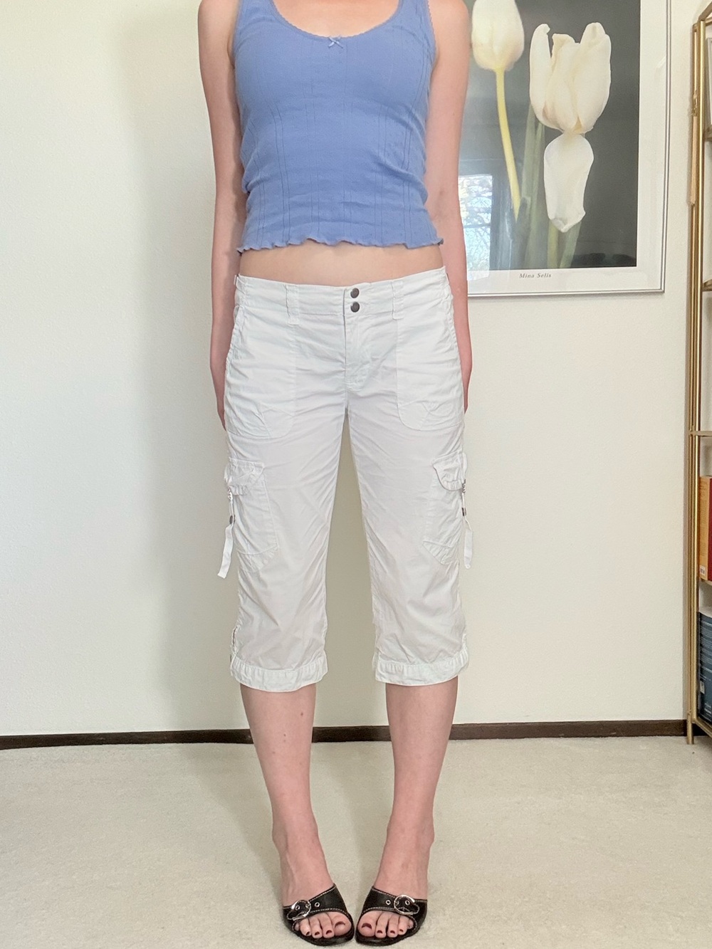 Y2K Old Navy Low Rise Cargo Capris Sporty Gorpcore Blokette